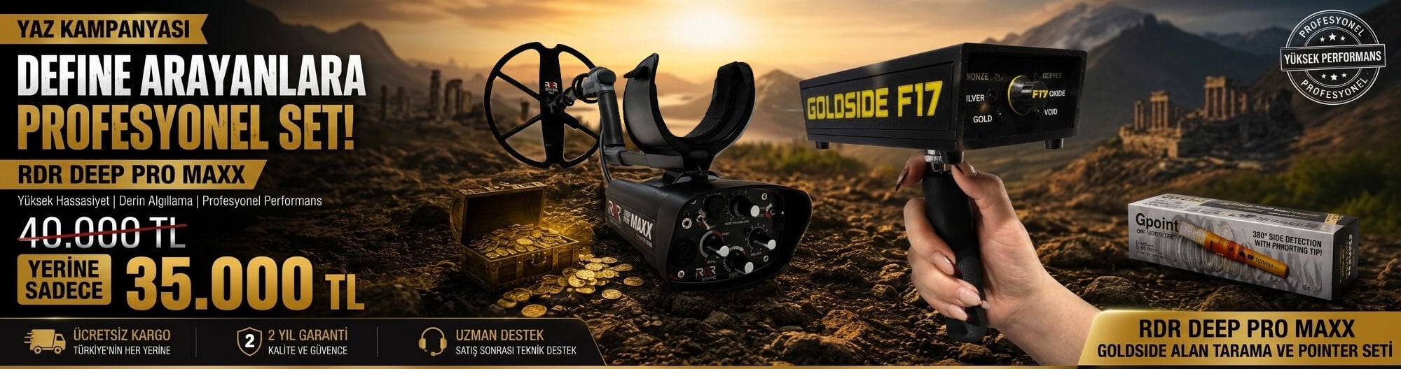 Rdr Depp Pro Maxx-Goldside Alan Tarama