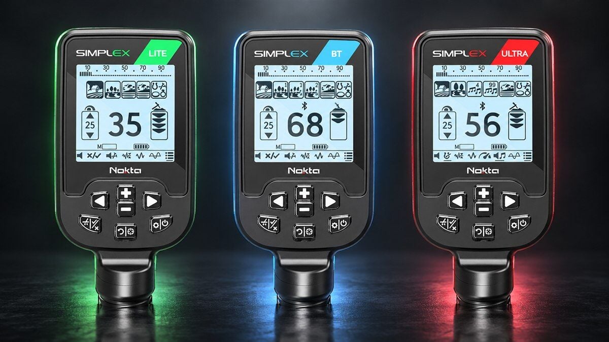 Nokta Simplex Lite, BT ve Ultra Karşılaştırması
