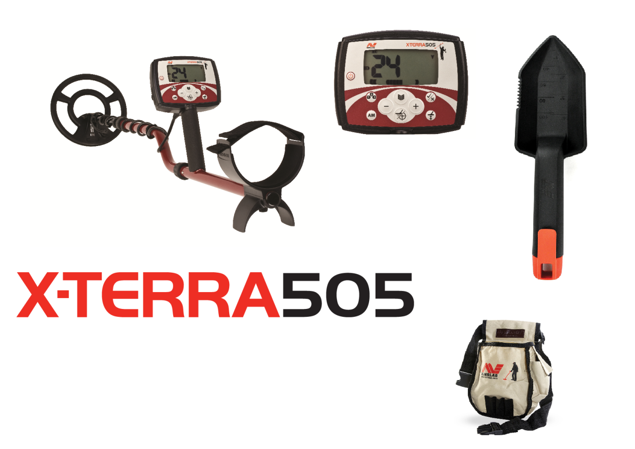 Детектор за съкровища Minelab X-Terra 505