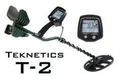 Teknetics T2+ Treasure Detector (11''DD and 15''DD Coil) with Headphones and Charger)