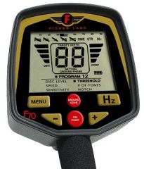 Fisher F70 Treasure Detector 11'' DD and 15'' DD Head Special Package