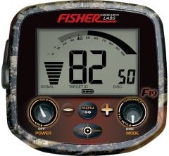 Детектор за съкровища Fisher F19 LTD Camo (глава 10x5'' DD)