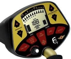Детектор за съкровища Fisher F4 (11'' DD глава)