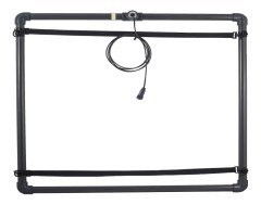 Lorenz Z1 1m x 1m Çerçeve Başlık: kablolu, demonte edilebilir ve iki adet taşıma askısı vardır