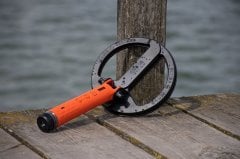 Подводен детектор Scuba Tector PRO и детектор за търсене на плаж - глава 20 см