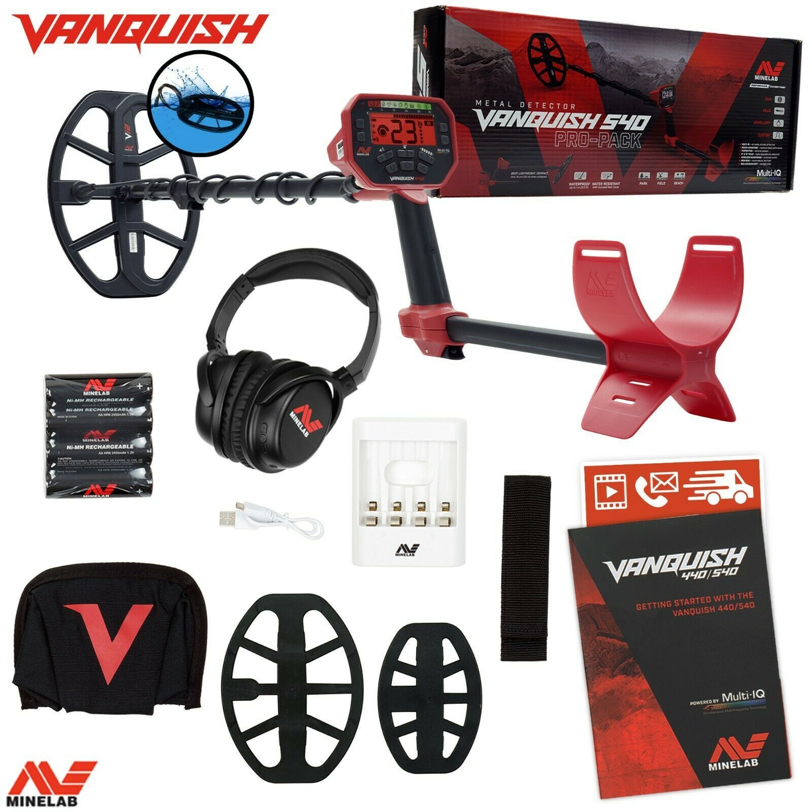 Minelab Vanquish 540 Pro Treasure Detector