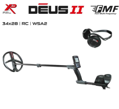 Deus 2 Detector - 34x28cm FMF Head, Main Control Unit, WSA2 Headphones