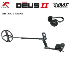 Deus 2 Detector - 28cm FMF Coil, Main Control Unit, WSA2 Headphones