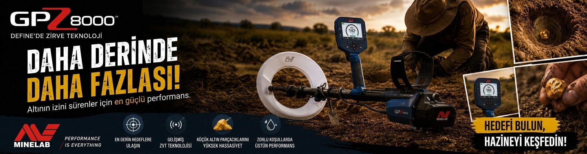 Minelab GPZ 8000 Standart